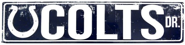 signs 4 fun Indianapolis Colts Dr Street Sign