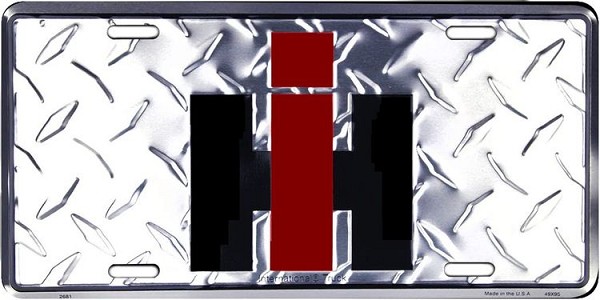 signs 4 fun International Harvester License Plate