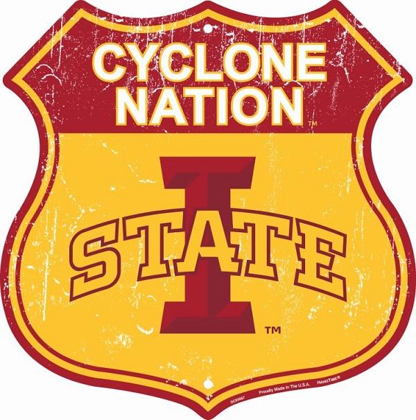signs 4 fun Iowa State Cyclones Shield