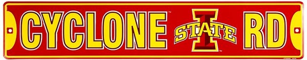 signs 4 fun Iowa State Cyclones Street Sign