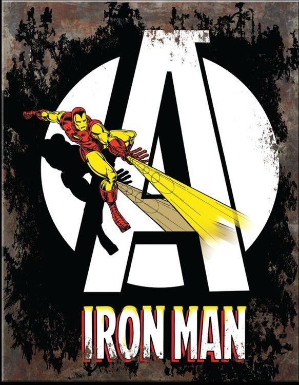 signs 4 fun Iron Man A Metal Sign