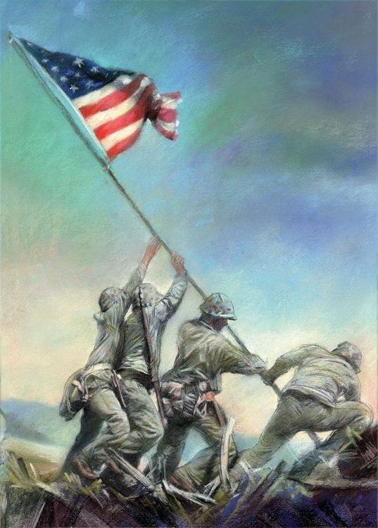 signs 4 fun Iwo Jima Magnet
