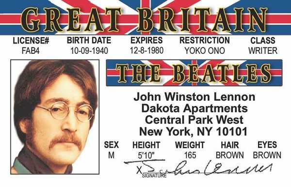 signs 4 fun J Lennon ID