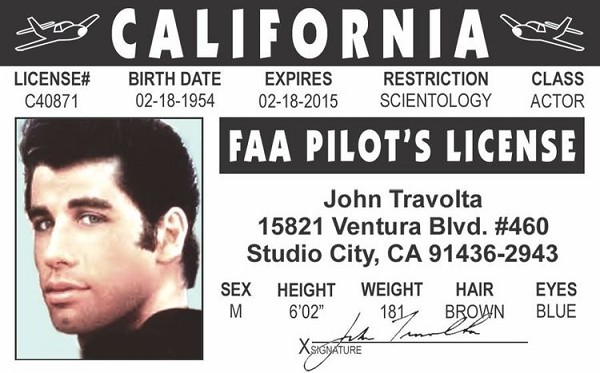 signs 4 fun J. Travolta ID