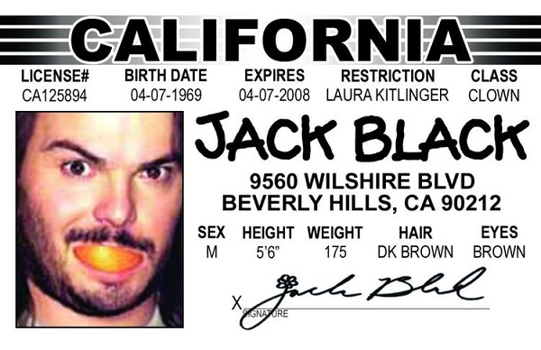 signs 4 fun Jack Black ID