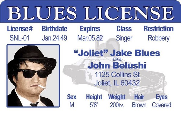 signs 4 fun Jake Blues aka John Belushi