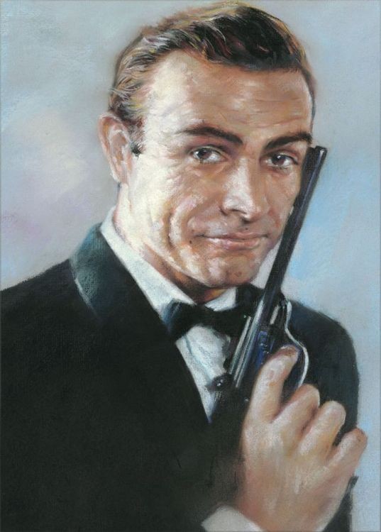 signs 4 fun James Bond Connery Magnet
