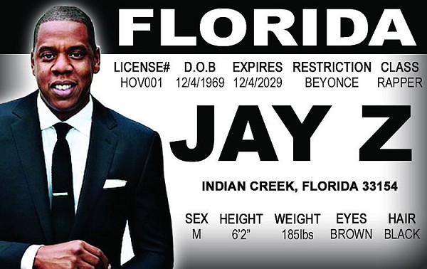 signs 4 fun Jay Z ID