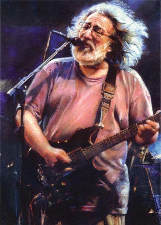 signs 4 fun Jerry Garcia Portrait Magnet