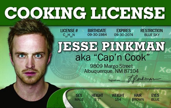 signs 4 fun Jesse Pinkman ID