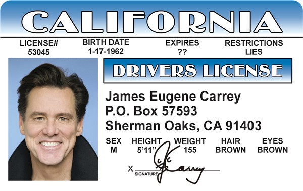 signs 4 fun Jim Carrey ID