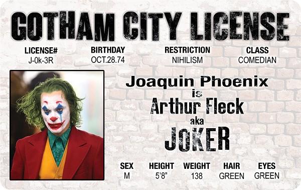 signs 4 fun Joaquin Phoenix Joker ID