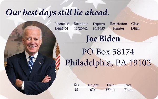 signs 4 fun Joe Biden ID