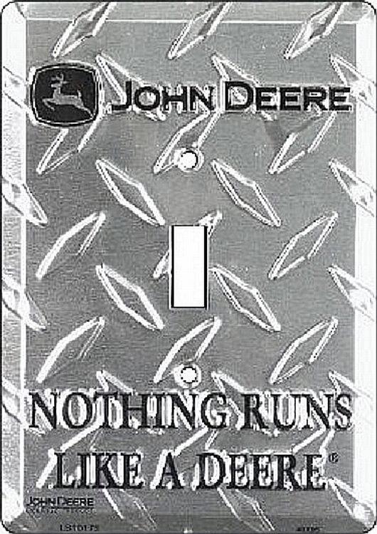 signs 4 fun John Deere Diamond Switch Plate