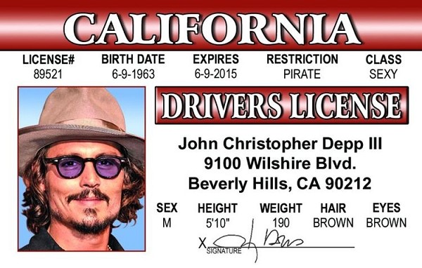 signs 4 fun John Depp ID