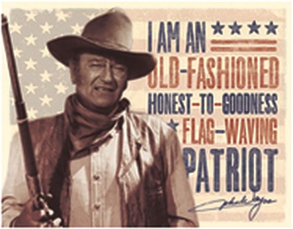 signs 4 fun John Wayne - Patriot Metal Sign