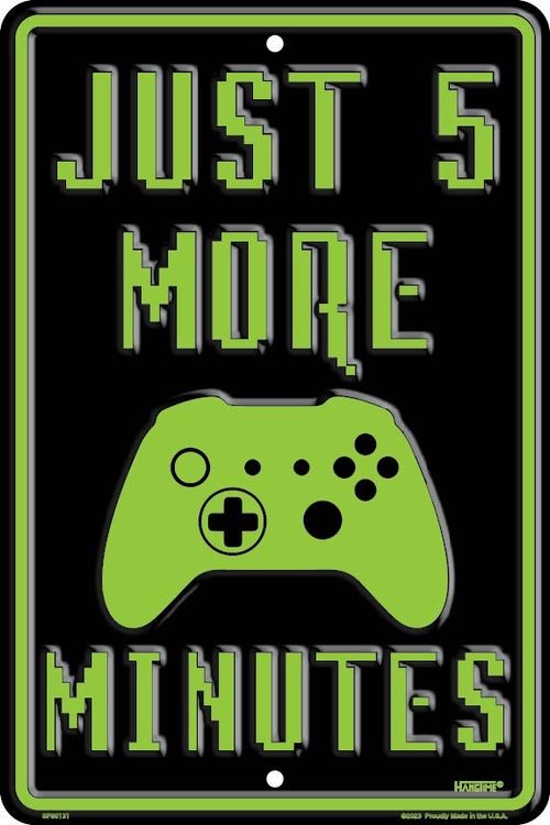 signs 4 fun Just 5 More Minutes Sm. Parking Sign