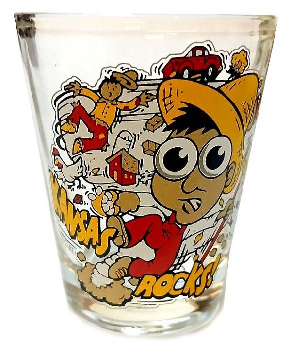 signs 4 fun Kansas Rocks Shot Glass