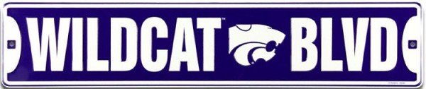 signs 4 fun Kansas State Wildcats Street Sign