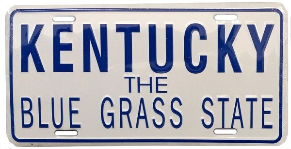 signs 4 fun Kentucky License Plate