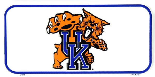 signs 4 fun Kentucky Wildcats Bike Tag