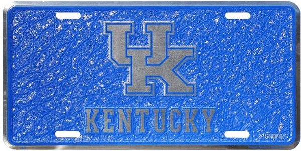 signs 4 fun Kentucky Wildcats Mosaic License Plate