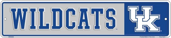 signs 4 fun Kentucky WildCats Small Street Sign