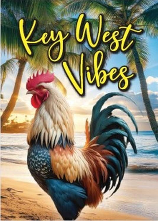 signs 4 fun Key West Vibes Beach Magnet