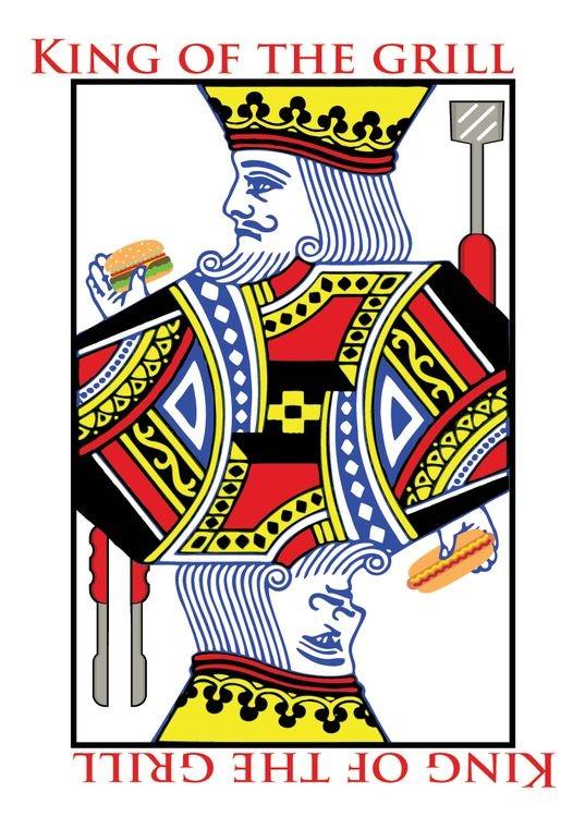 signs 4 fun King Of The Grill Magnet