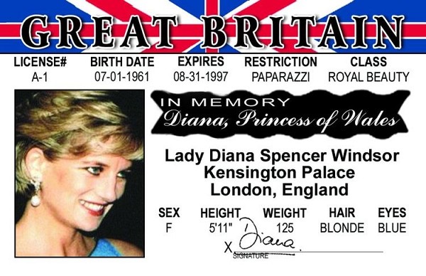 signs 4 fun Lady Di ID