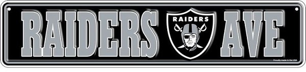 signs 4 fun Las Vegas Raiders Small Street Sign