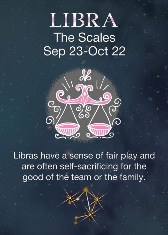 signs 4 fun Libra Zodiac Magnet