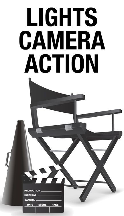 signs 4 fun Lights Camera Action Sticker