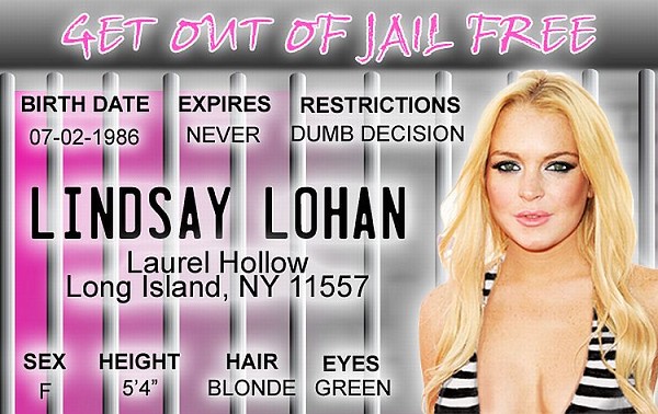 signs 4 fun Lindsay Get Out Of Jail ID