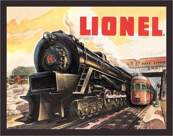 signs 4 fun Lionel 5200 Metal Tin Sign