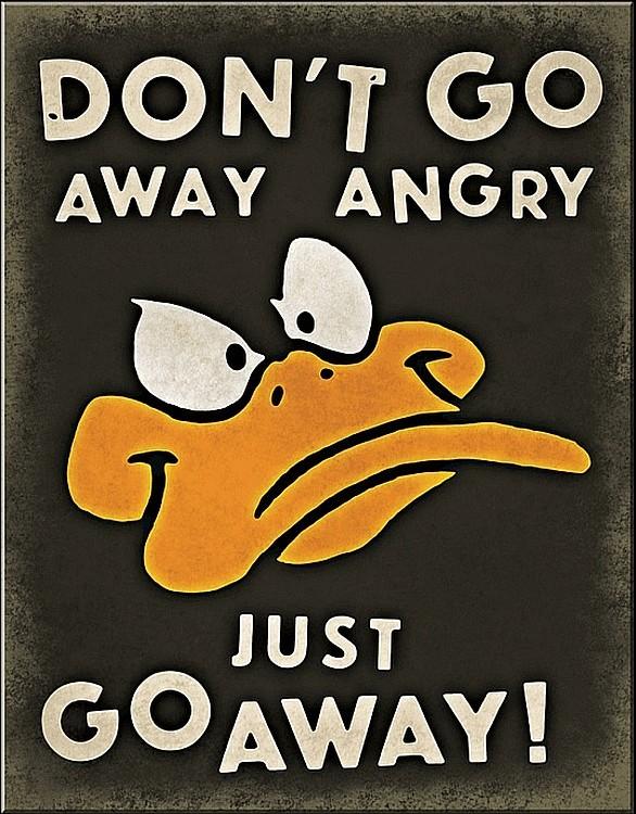 signs 4 fun Looney Tunes Daffy Metal Sign