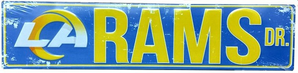signs 4 fun Los Angeles Rams Dr Street Sign