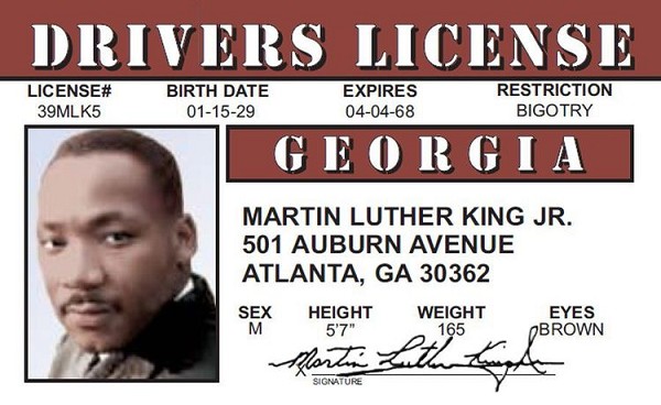 signs 4 fun M.L.K. - Political ID