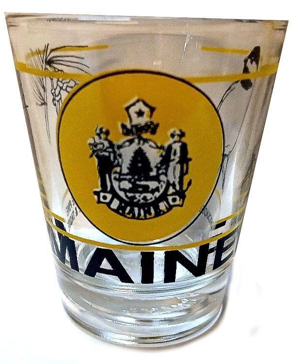 signs 4 fun Maine Shot Glass