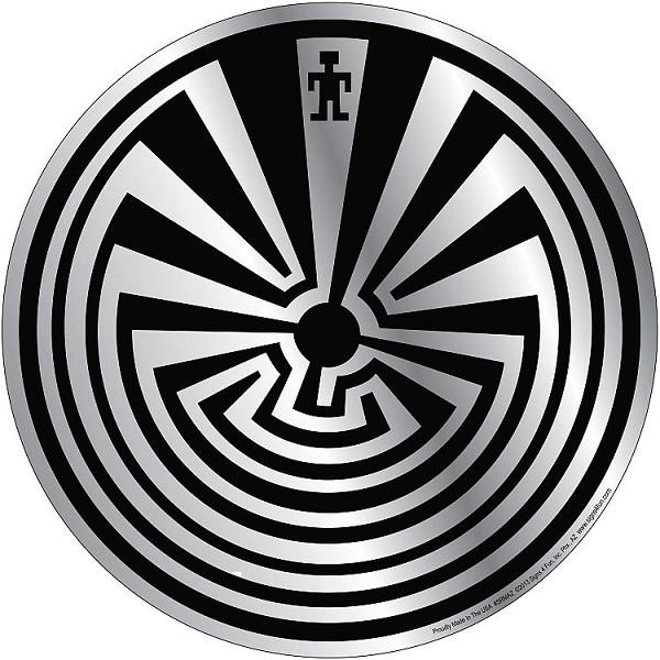 signs 4 fun Man in Maze Round Sign