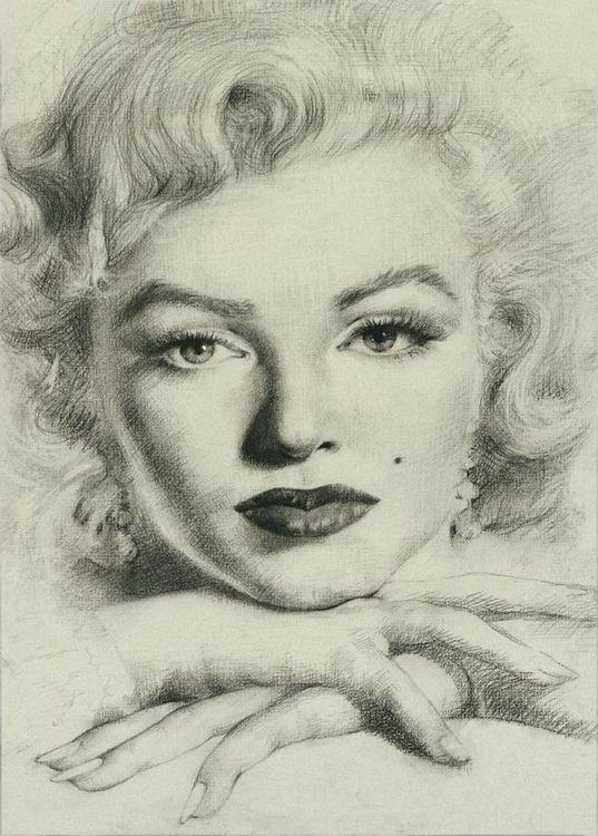 signs 4 fun Marilyn Portrait Magnet