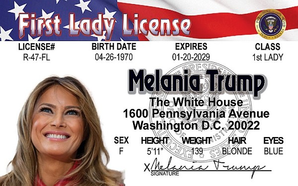 signs 4 fun Melania Trump 2024 ID