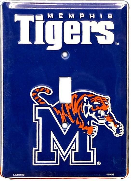 signs 4 fun Memphis Tigers Switch Plate