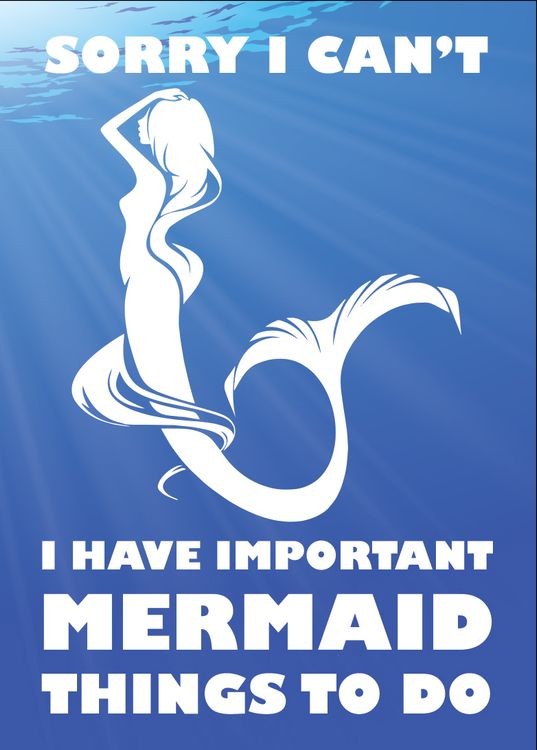 signs 4 fun Mermaid Things to Do Magnet