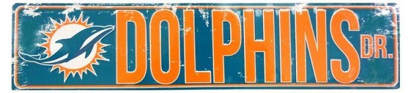 signs 4 fun Miami Dolphins Dr Street Sign