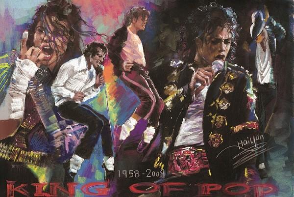 signs 4 fun Michael Jackson Collage Small Sign