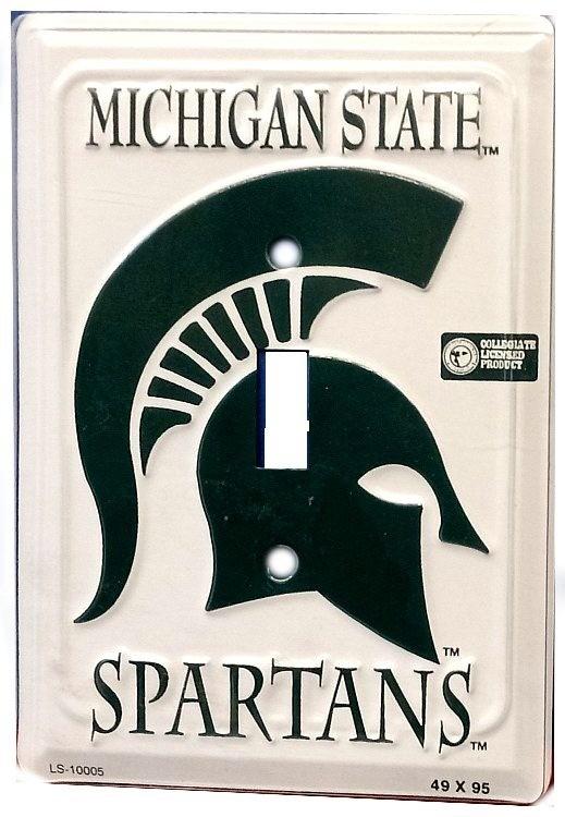 signs 4 fun Michigan State Spartans Switch Plate