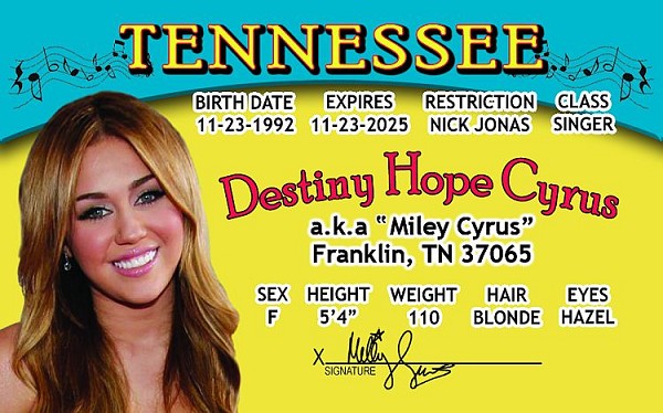 signs 4 fun Miley C ID
