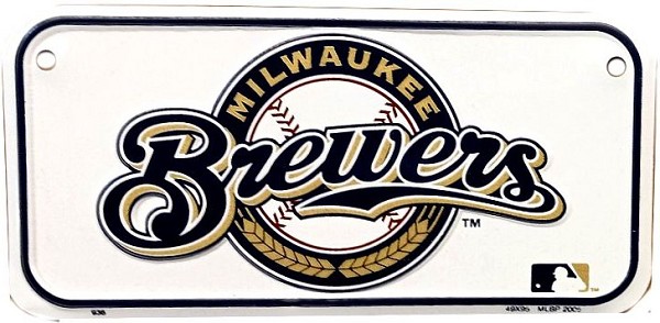 signs 4 fun Milwaukee Brewers Bike Tag