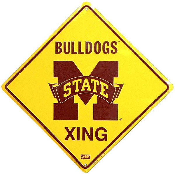 signs 4 fun Mississippi State Bulldogs Xing Sign